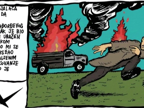 STRIP STORIJA O VOJISLAVU NANOVIĆU (ALEKSANDAR&nbsp;ZOGRAF)