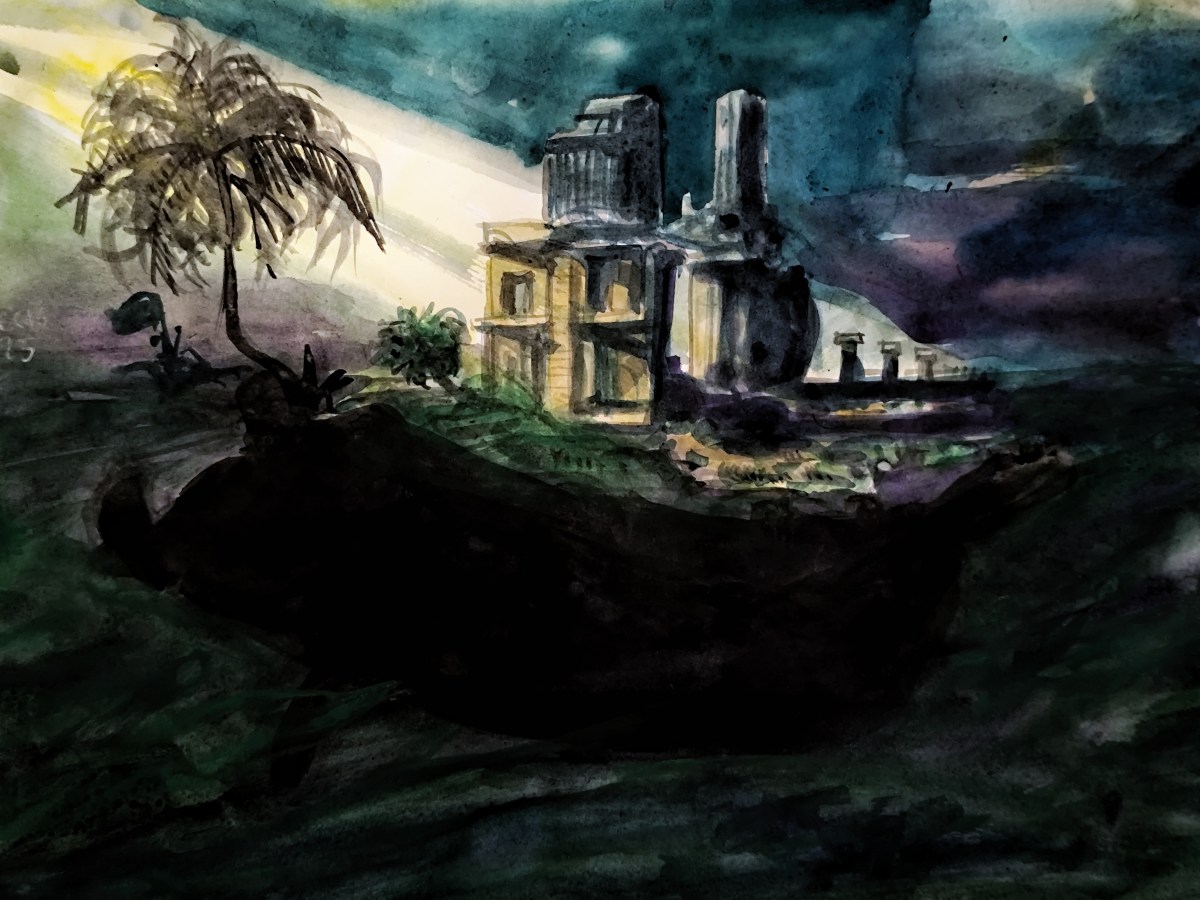 IZ DNEVNIKA OSTRVA PORTETE (AKVARELI NARCISA&nbsp;ALISPAHIĆA)